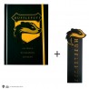 Libreta tapa dura y marcapáginas - Hufflepuff blasón