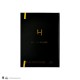 Libreta tapa dura y marcapáginas - Hufflepuff blasón