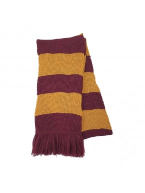Bufanda con rayas de Gryffindor - Harry Potter