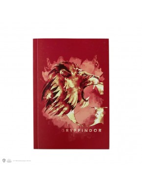 Libreta tapa blanda - Gryffindor