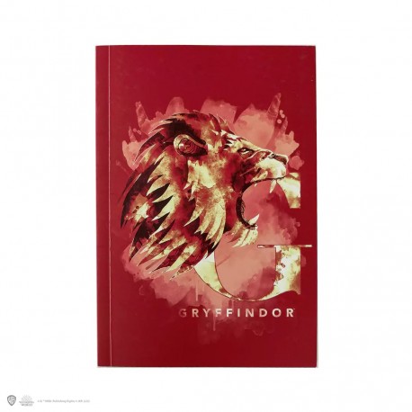 Libreta tapa blanda - Gryffindor