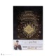 Libreta tapa blanda - Mapa del Merodeador versión oro