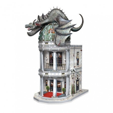 Banco de Gringotts - Puzzle 3D Wrebbit - Harry Potter