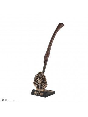 Bolígrafo varita & soporte & marcapáginas lenticular Bellatrix Lestrange - Harry Potter