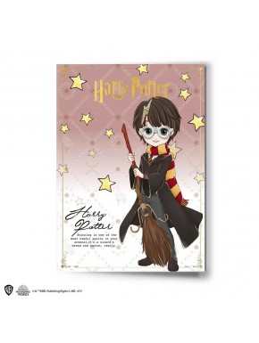 Tarjeta de felicitación Harry con Pin - Harry Potter