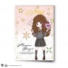 Tarjeta de felicitación Hermione con Pin - Harry Potter