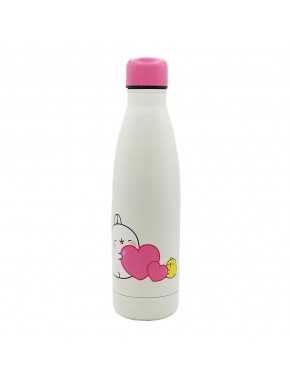 Botella isotérmica 500ml - Corazón -Molang