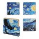 Set of 4 Coasters Starry Night by Vincent Van Gogh