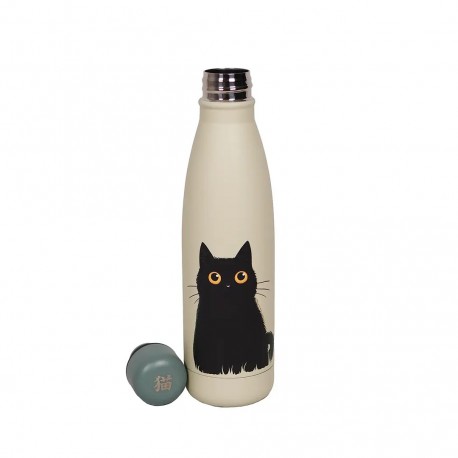 Botella isotérmica 500ml - 猫 (NEKO)