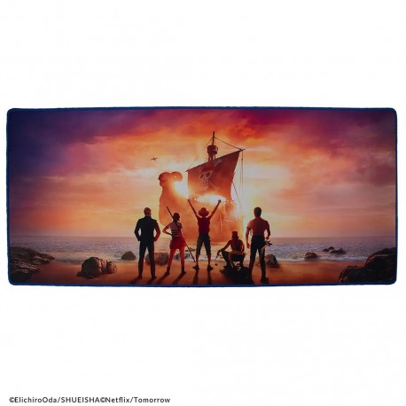 Alfombrilla de escritorio - Going Merry & La Tripulación - One Piece Netflix