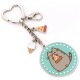 Llavero la gata Pusheen con pizza - Pusheen