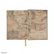 Libreta tapa dura Mapa de la Tierra Media - El Señor de los Anillos