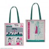 Young-hee Blue Print Tote Bag - Squid Game, 79x37x1.3cm