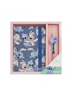Juego de papelería Stitch y Angel - Lilo y Stitch