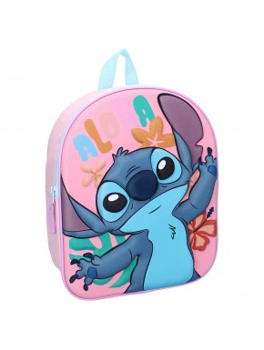 Mochila 3D Stitch Aloha - Lilo y Stitch