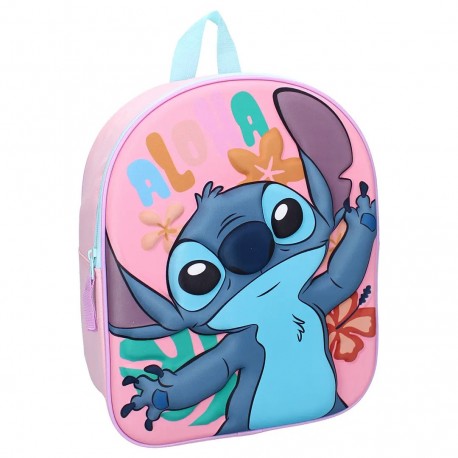 Mochila 3D Stitch Aloha - Lilo y Stitch