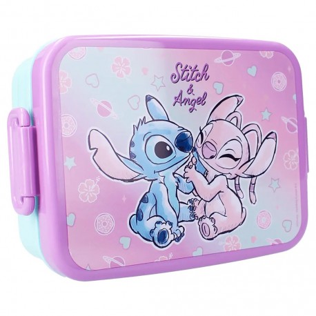 Lunch box Stitch y Angel - Lilo y Stitch