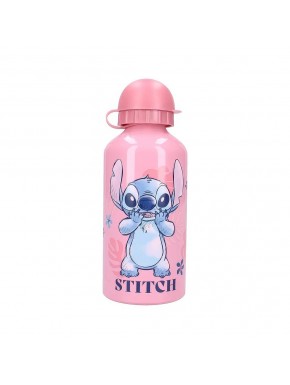 Botella rosa 500 ml Stitch - Lilo y Stitch