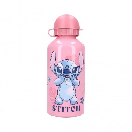 Botella rosa 500 ml Stitch - Lilo y Stitch