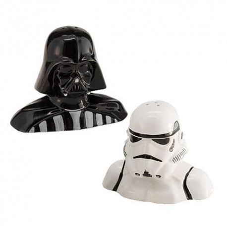 Salière et la poivrière Vador et Stormtrooper