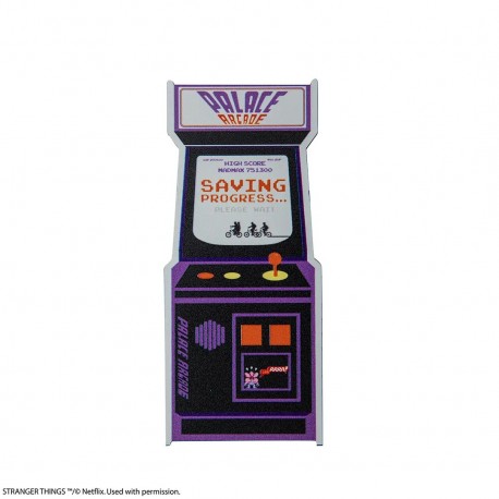 Marcapáginas metálico de consola arcade - Stranger Things