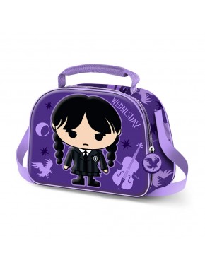 Lunch bag 3D Miercoles chibi - Meircoles