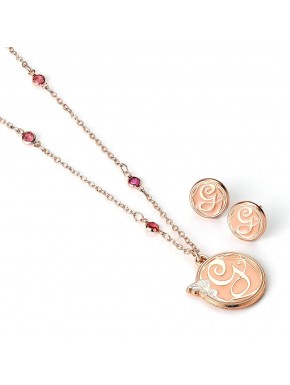 Set de collar y pendientes Glinda - Wicked