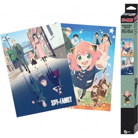 Spy X Family Set 2 Posters Chibi 52X38 A Double Family