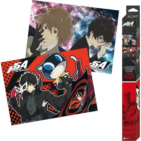 Persona 5 Set 2 Posters Chibi 52X38 Series 1   