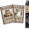 One Piece Set 2 Posters Chibi 52X38 Usopp & Franky