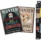 One Piece Set 2 Posters Chibi 52X38 Wanted Chopper & Brook