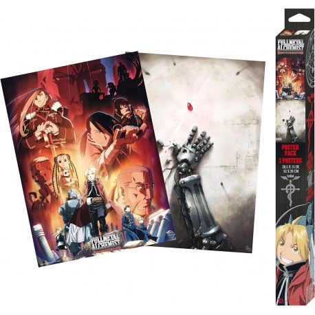 Fullmetal Alchemist Set 2 Posters Chibi 52X38 Series 1