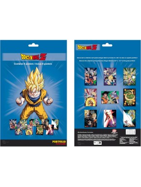 Dragon Ball Portafolio 9 Carteles Dbz/Grupo (21 9,7) X5