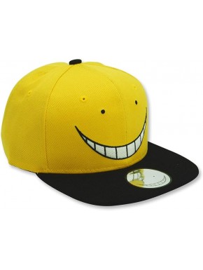 Gorra Assassination Classroom Snapback Negra Y Amarilla Koro