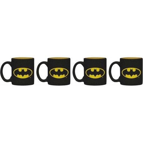 Dc Comics Set 4 Tazas Espresso Batman Icónico