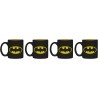 Set of 4 Iconic Batman Espresso Mugs by DC Comics