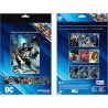 Dc Comics 9 Mini Posters 21X9,7Cm Liga De La Justicia
