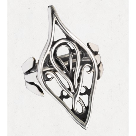 Anillo Unico El Señor de los Anillos - plata pura