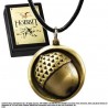 Bilbo Button Pendant with Leather Cord - The Hobbit
