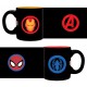 Set 2 mini tazas Spiderman y Iron Man Spider-Man Homecoming