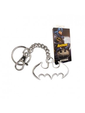 Llavero de acero logotipo de Batman