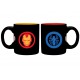 Set 2 mini cups Spiderman and Iron Man Spider-Man Homecoming