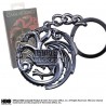 Porte-clés Targaryen de GOT en Gris Acier
