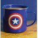 Taza Metal Marvel Capitán América Escudo