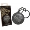 Porte-clés blason Stark de Game of Thrones