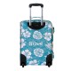 Maleta de Cabina Plegable Azul Disney Lilo y Stitch Aloha