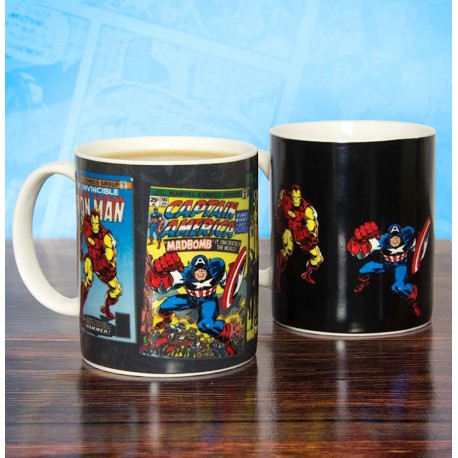 Taza Térmica Marvel Vintage Comics