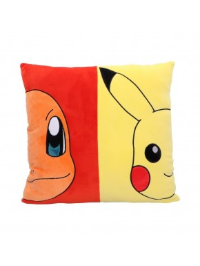 Cojín Pokémon con Pikachu y Charmander