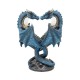 Anne Stokes Dragon Heart Candlestick, 23 cm, Polyresin
