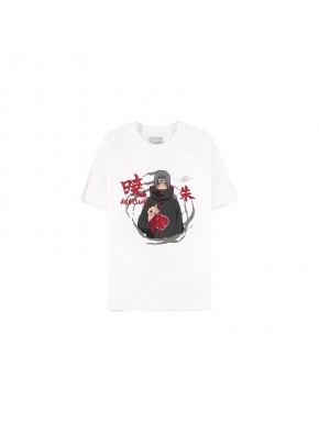 Camiseta Itachi Uchiha blanca